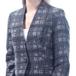 RACHEL Rachel Roy Frankie Printed Peplum Blazer